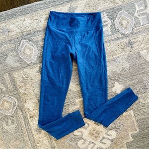 Outdoor Voices Royal Blue Heathered Leggings